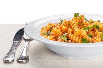 Pasta, vegetarian, italian.