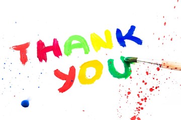 Thank You, Paintbrush, Creativity.