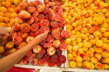 Apricots and peaches