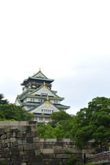 Fototapeta premium 大阪城の景色