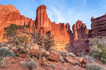 Fisher Tower near Moab, Utah