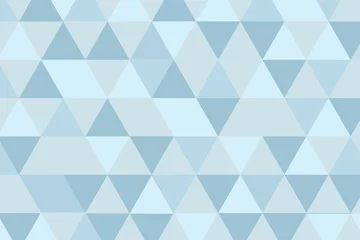 Behang blauwgrijze driehoek poly achtergrond © photostockatinat