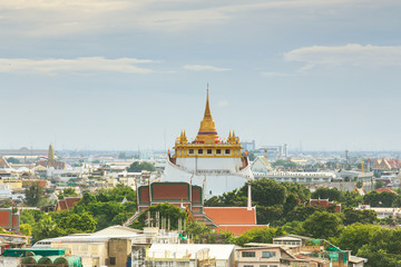 Golden Mountain Wat Saket Bangkok