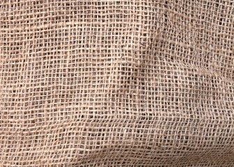 sackcloth textured background © sakda2527