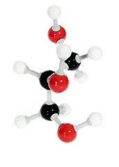 glycerol Chemistry plastic balls and rod model