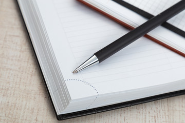 Ball pen and office pad