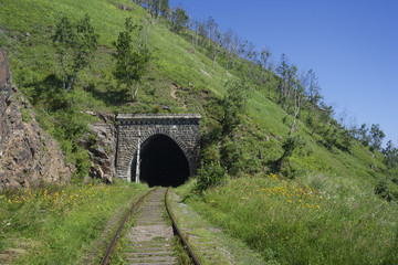 Summer on the Circum-Baikal railroad