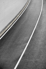 Fototapeta premium New asphalt road
