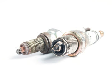 spark plug isolate on the white background

