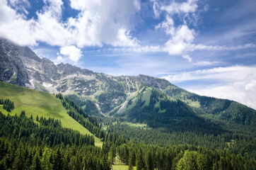 Alpen, Berge, Bayern, Deutschland, Ausblick