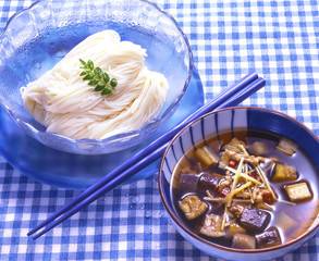 つけ麺風そうめん