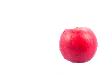 red apple isolate