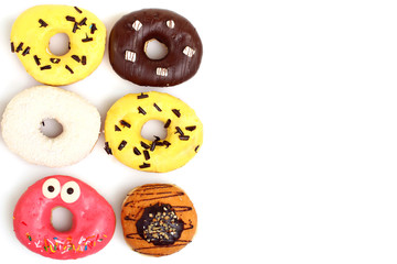 Obraz premium Donuts isolated