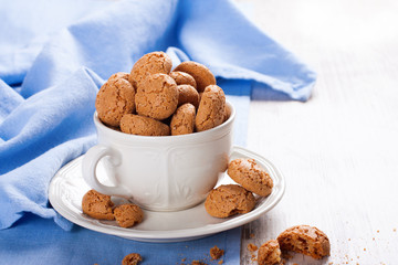 Italian almond cookie amaretti 