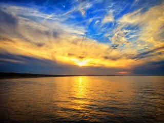 Instant - Usedom, Zinnowitz, Sonnenuntergang