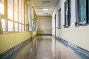 corridor in hospital