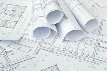 Image of several drawings for the project engineer jobs
