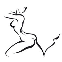 Dancing woman