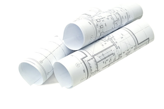 Image of several drawings for the project engineer jobs