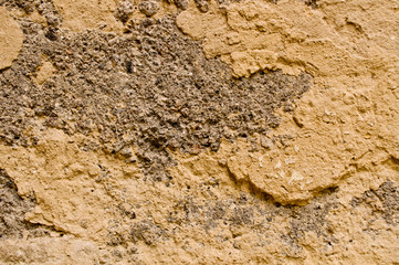 old clay wall