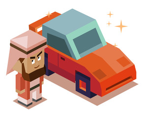 Fototapeta premium arab sugar daddy