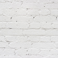 Background texture of a old white brick wall