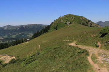 Fototapeta na wymiar massif du Sancy, Auvergne