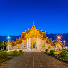 The Marble Temple, Wat Benchamabopitr Dusitvanaram Bangkok Thailand