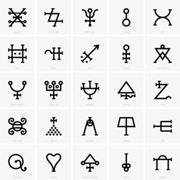 Alchemy icons