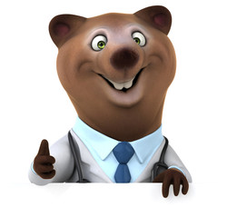 Fototapeta premium Fun bear