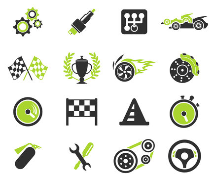Racing icons