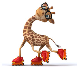 Fototapeta premium Fun giraffe