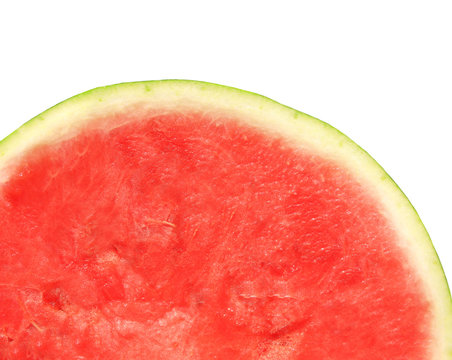 Texture of ripe watermelon seedless