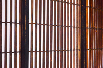 日本の古い住宅の障子