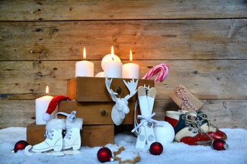 Weihnachten - Dekoidee - Rustikal,Nostalgisch