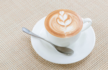 Coffee latte art
