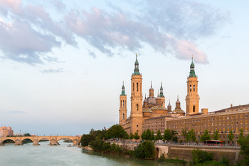 Fototapeta premium Zaragoza Basilica Spain