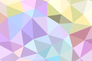 Abstract Geometric Background with Triangular Polygons