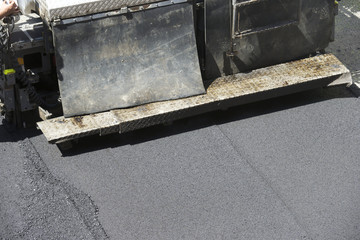 Asphalting work