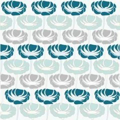 flowers blue, grey,light blue,beauty,vector © MTaitas