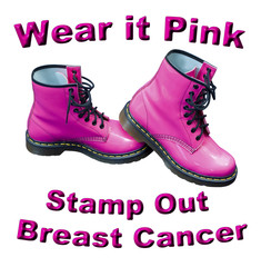Wear It Pink Stamp Out Breast Cancer