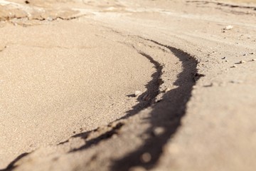 Desert, Drought, Cracked.