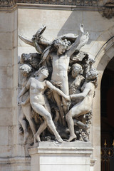 Paris - Palais Garnier / La Danse de Jean-Baptiste Carpeaux