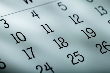 Obraz premium Calendar, Personal Organizer, Time.