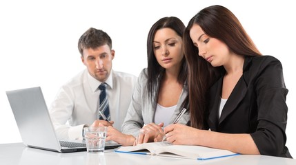 Office, Business, People.