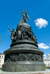 Obraz premium Detail of Monument to the Millennium