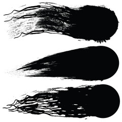 Template in grunge style