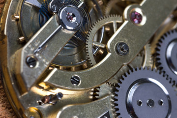 pocket watch clockwork