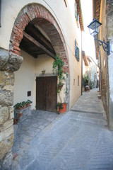 Fototapeta na wymiar Toscana,Grosseto,Capalbio.