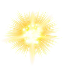 explosion, blast  symbol element vector illustration